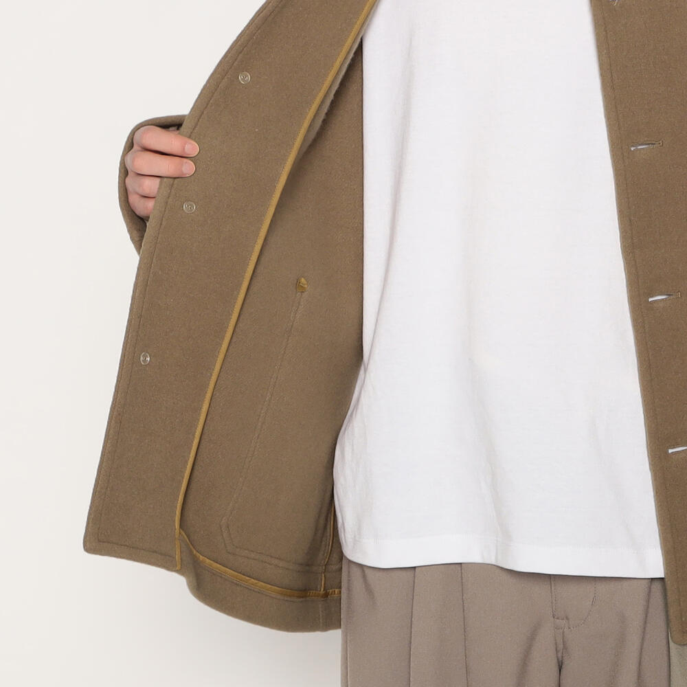 MEN'S WOOL MELTON WORK JACKET｜JACKET｜DANTON(ダントン)｜DANTON
