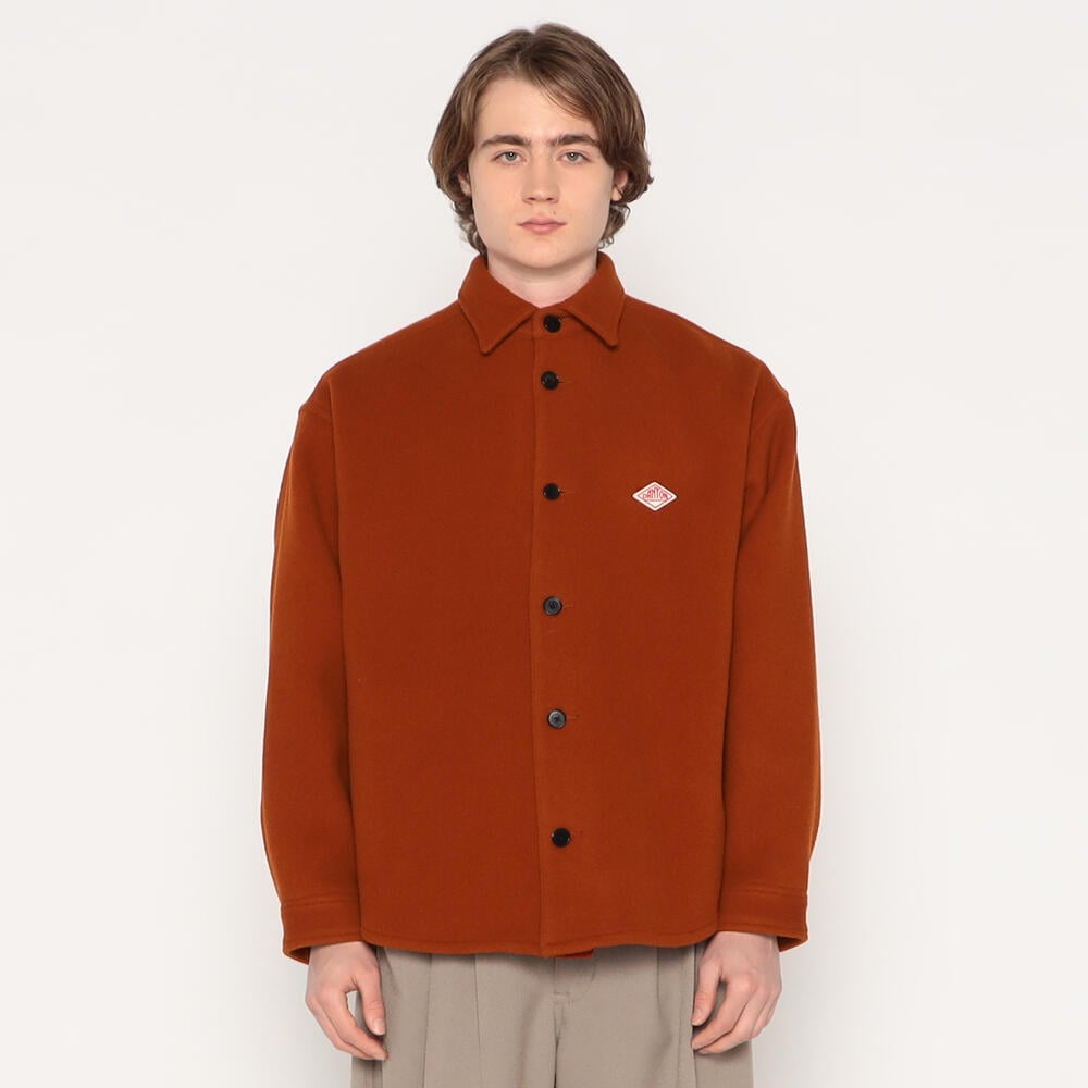 MEN'S WOOL MELTON SHIRT JACKET｜JACKET｜DANTON(ダントン)｜DANTON