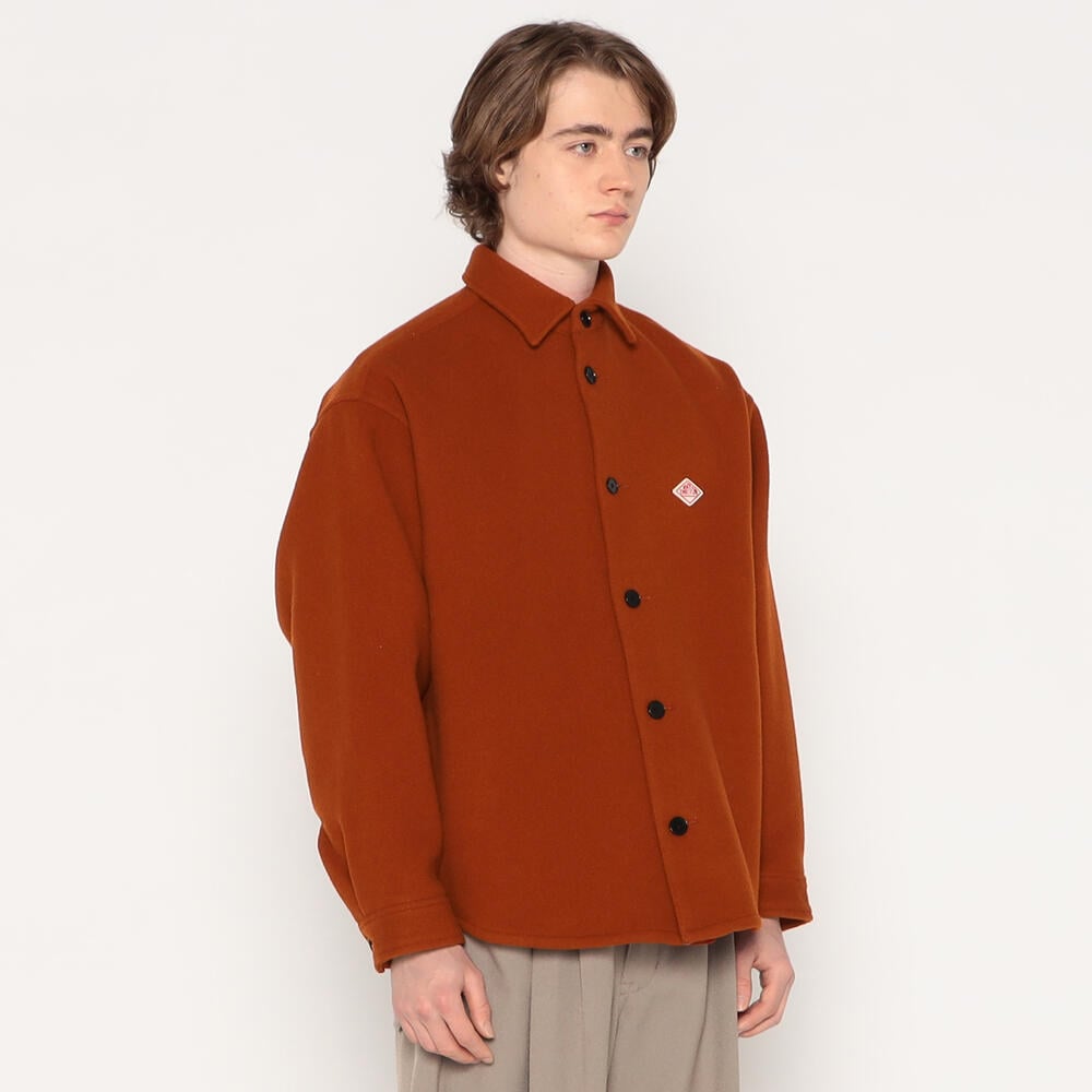 MEN'S WOOL MELTON SHIRT JACKET｜JACKET｜DANTON(ダントン