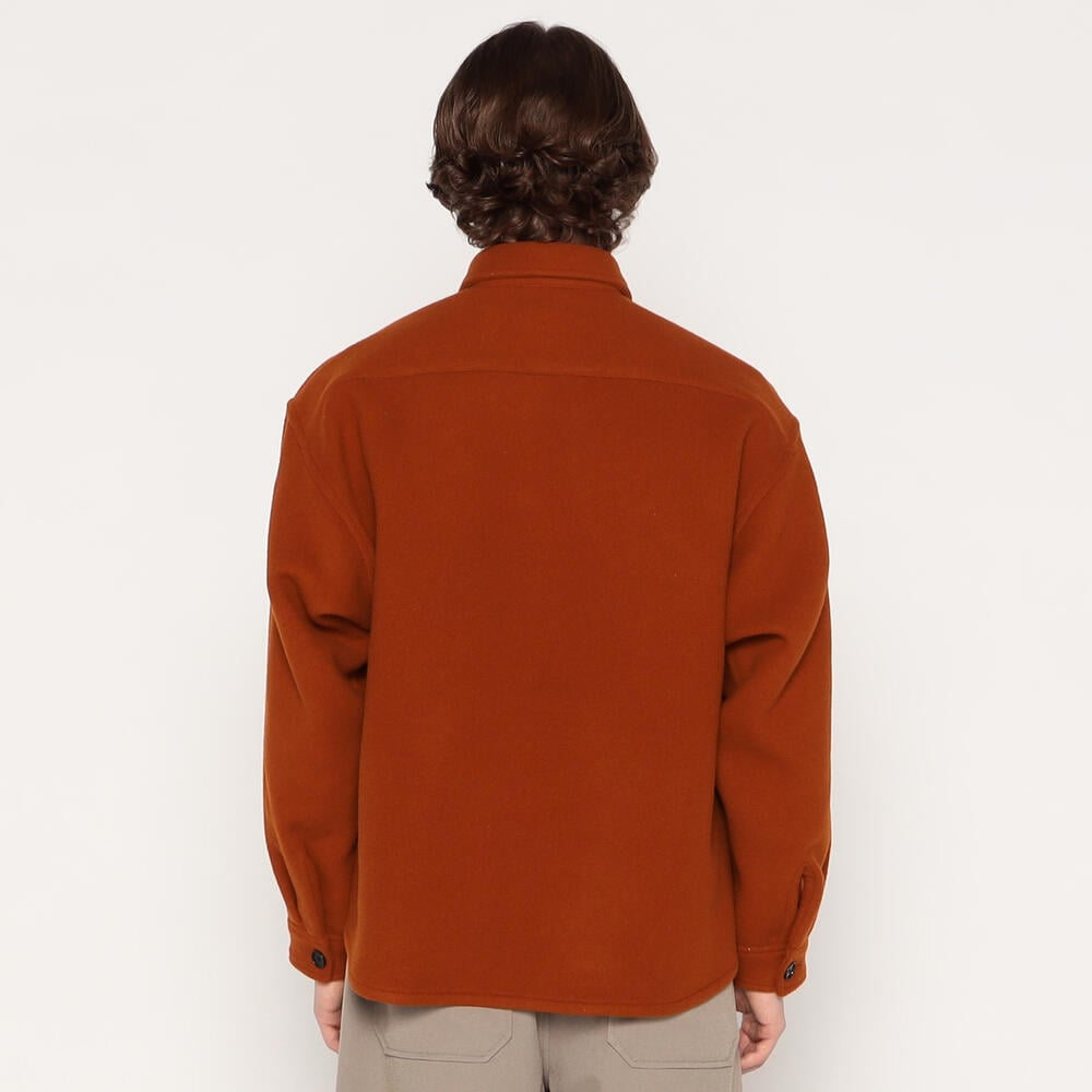 【スカジ】⑥70s〜80s USA製 MELTON CPO JKT L Melton ビンテージ ウール CPO ジャケット