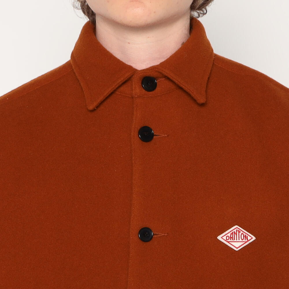 MEN'S WOOL MELTON SHIRT JACKET｜JACKET｜DANTON(ダントン)｜DANTON