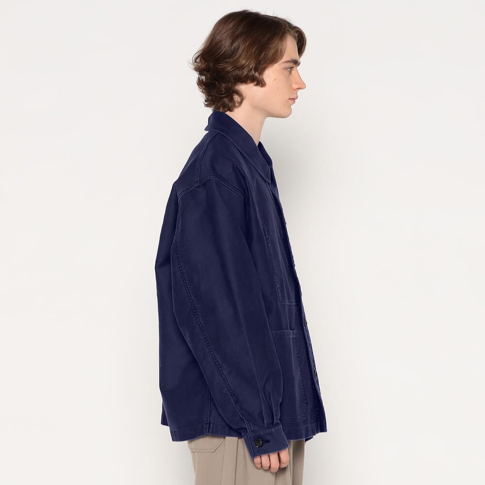 MEN'S MOLESKIN WIDE COVERALL JACKET｜JACKET｜DANTON(ダントン