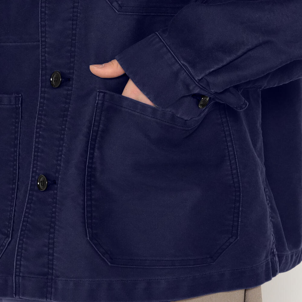 danton モールスキンジャケット DANTON/MOLESKIN WIDE COVERALL JACKET｜Daytona Park(FREAK'S