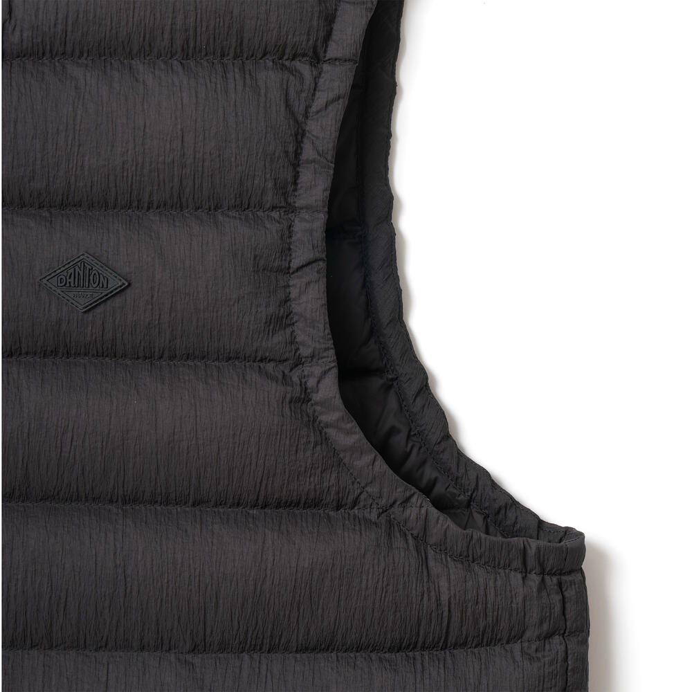 MEN'S NYLON TAFFETA WHITE GOOSE INNER DOWN VEST｜VEST｜DANTON