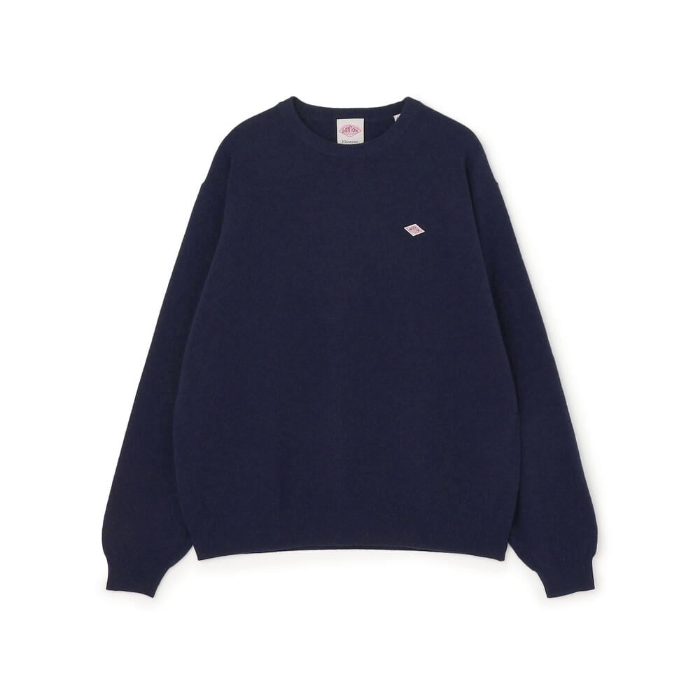 MEN'S LAMBSWOOL CREW NECK KNIT PULLOVER｜KNIT｜DANTON(ダントン