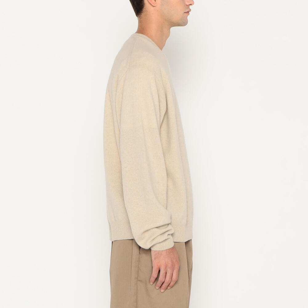 MEN'S LAMBSWOOL CREW NECK KNIT PULLOVER｜KNIT｜DANTON(ダントン