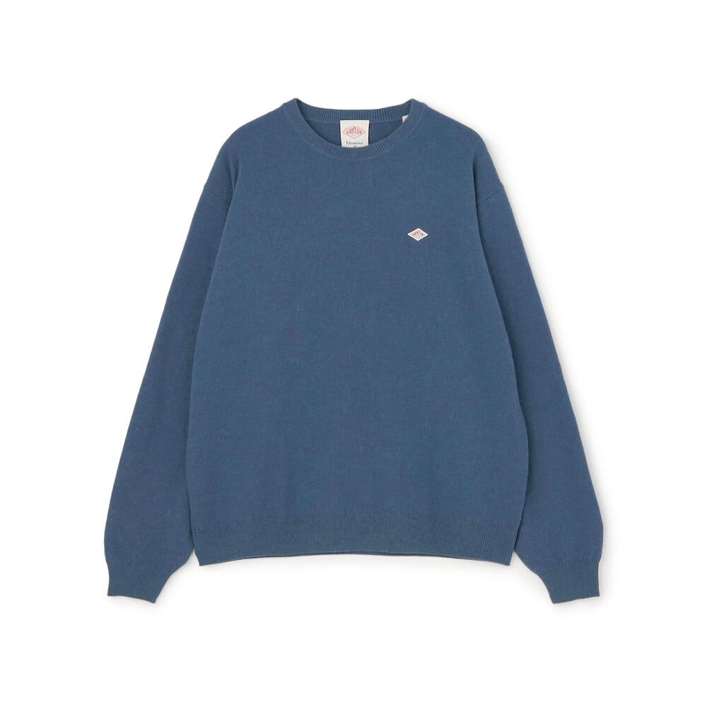MEN'S LAMBSWOOL CREW NECK KNIT PULLOVER｜KNIT｜DANTON(ダントン