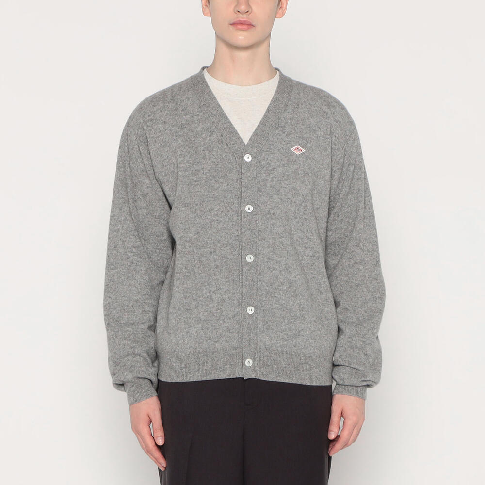 MEN'S LAMBSWOOL V-NECK KNIT CARDIGAN｜KNIT｜DANTON(ダントン