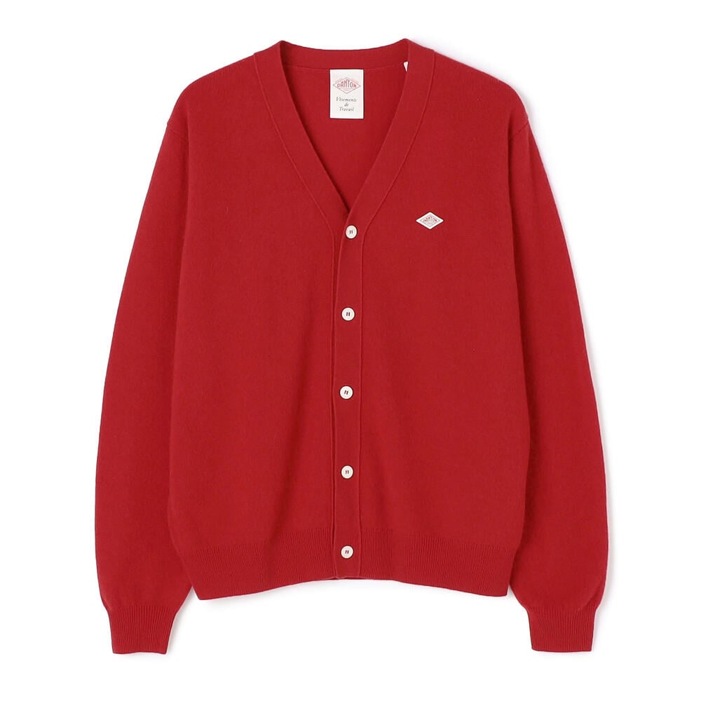 MEN'S LAMBSWOOL V-NECK KNIT CARDIGAN｜KNIT｜DANTON(ダントン