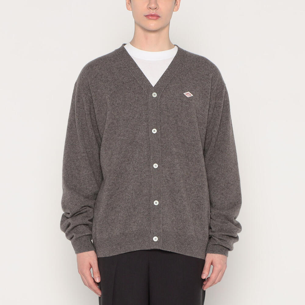 MEN'S LAMBSWOOL V-NECK KNIT CARDIGAN｜KNIT｜DANTON(ダントン