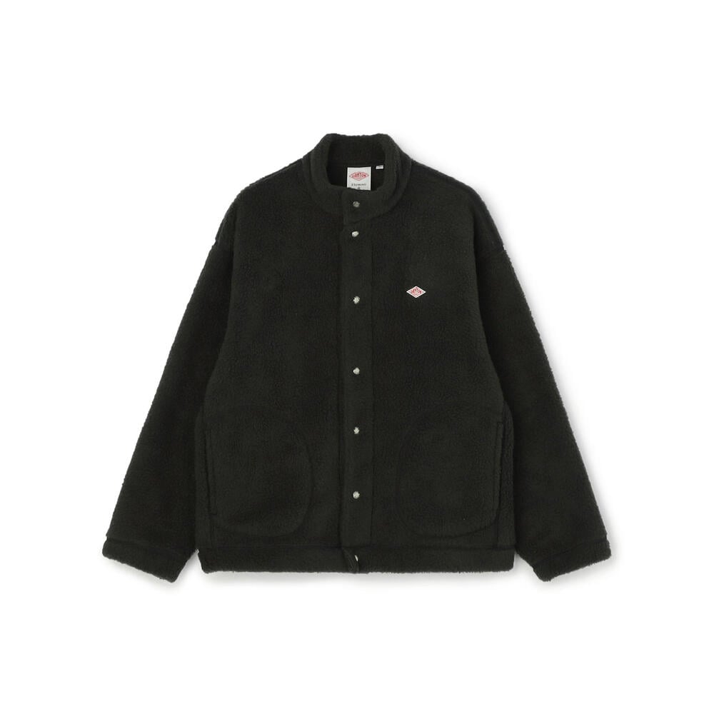 MEN'S DOUBLE FACE BOA STAND COLLAR CARDIGAN｜CUT AND SEWN