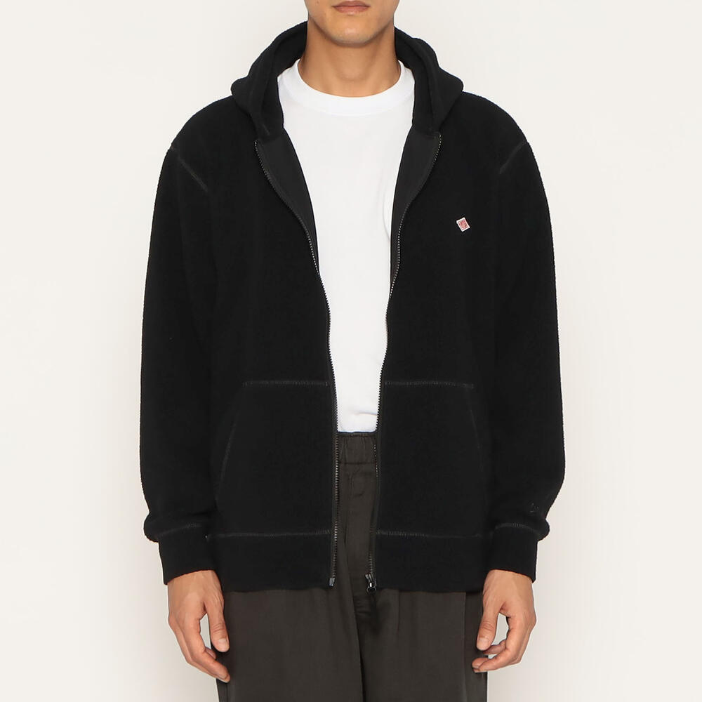 ヒートラップ MEN'S POLARTEC THERMAL PRO ZIP HOODIE｜CUT AND SEWN｜DANTON
