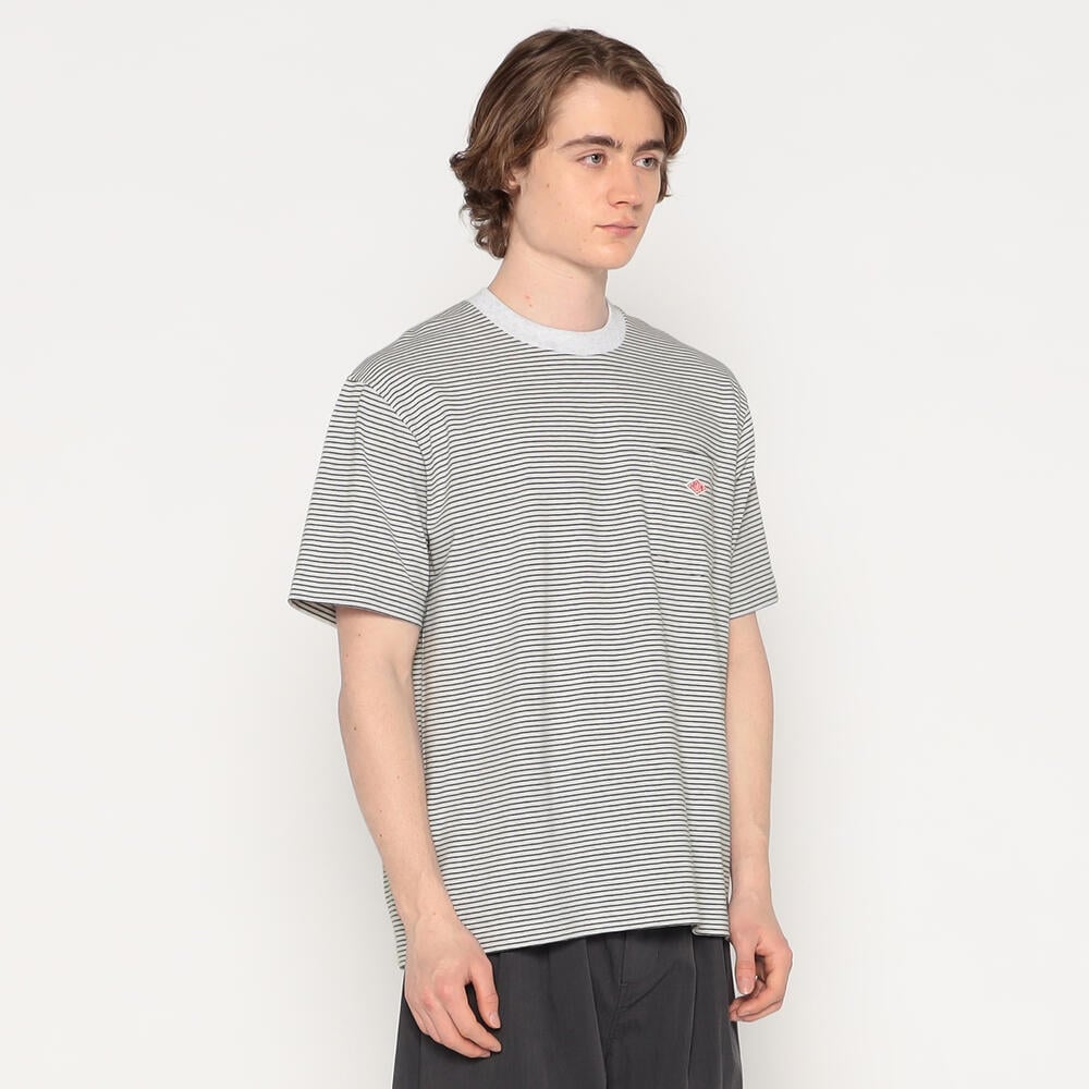 DANTON｜ (SHORT SLEEVE INNER T-SHIRT PLAIN (DTC0196-CVT DANTON MEN'S SHORT SLEEVE INNER T-SHIRT PLAIN
