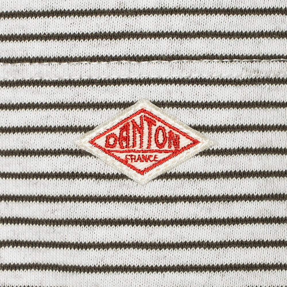MEN'S SHORT SLEEVE POCKET T-SHIRT STRIPE｜CUT AND SEWN｜DANTON