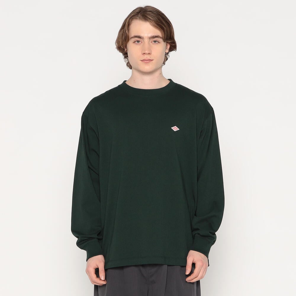 MEN'S LONG SLEEVE T-SHIRT PLAIN｜CUT AND SEWN｜DANTON