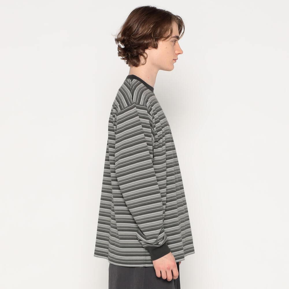 だだん MEN'S LONG SLEEVE T-SHIRT STRIPE｜CUT AND SEWN｜DANTON