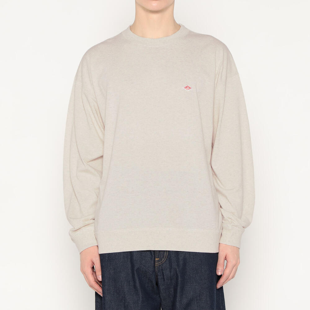 MEN'S LONG SLEEVE SWEAT T-SHIRT｜CUT AND SEWN｜DANTON