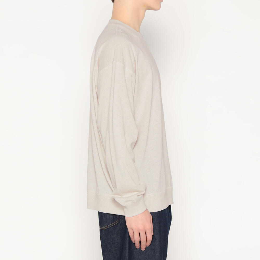 MEN'S LONG SLEEVE SWEAT T-SHIRT｜CUT AND SEWN｜DANTON