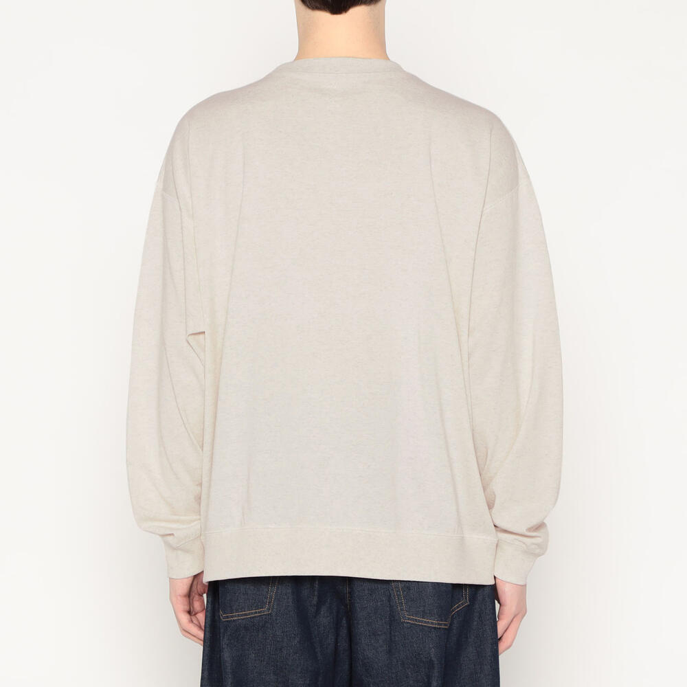 MEN'S LONG SLEEVE SWEAT T-SHIRT｜CUT AND SEWN｜DANTON