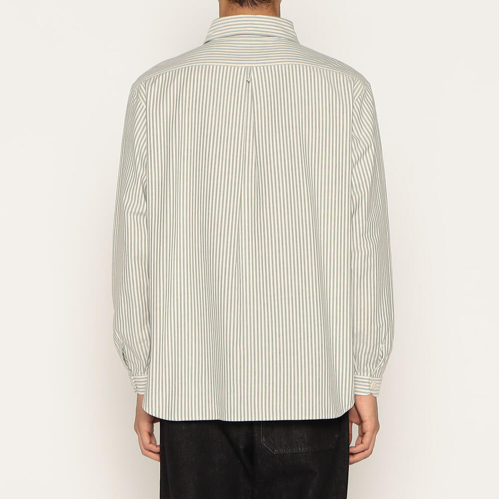 トップス DANTON COTTON POPLIN WORK SHIRT 42 DANTON MEN'S WORK SHIRT