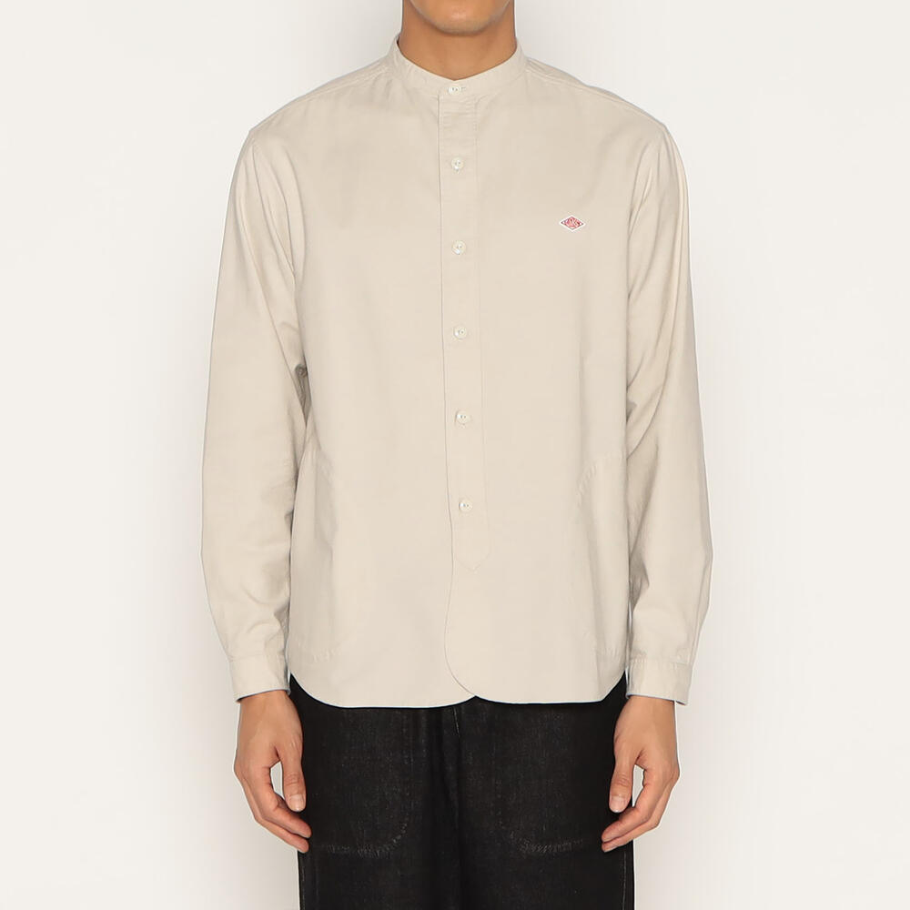 MEN'S OXFORD BAND COLLAR SHIRT PLAIN｜SHIRT｜DANTON(ダントン
