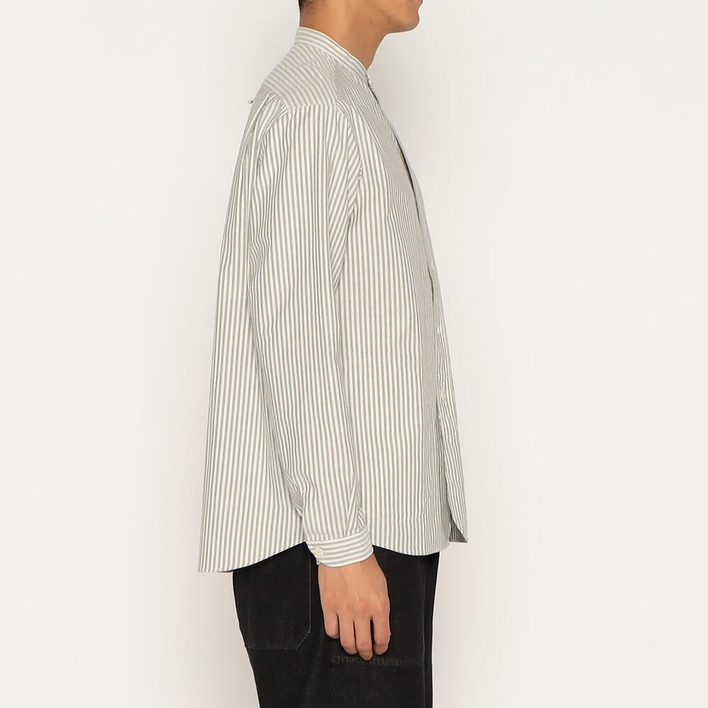MEN'S OXFORD BAND COLLAR SHIRT PATTERN｜SHIRT｜DANTON(ダントン