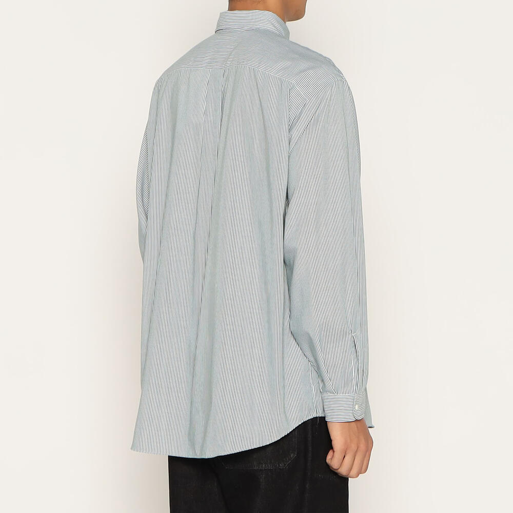 ダントン　ノーカラーシャツ DANTON/ダントン】ビッグシルエット バンドカラーシャツ #JD