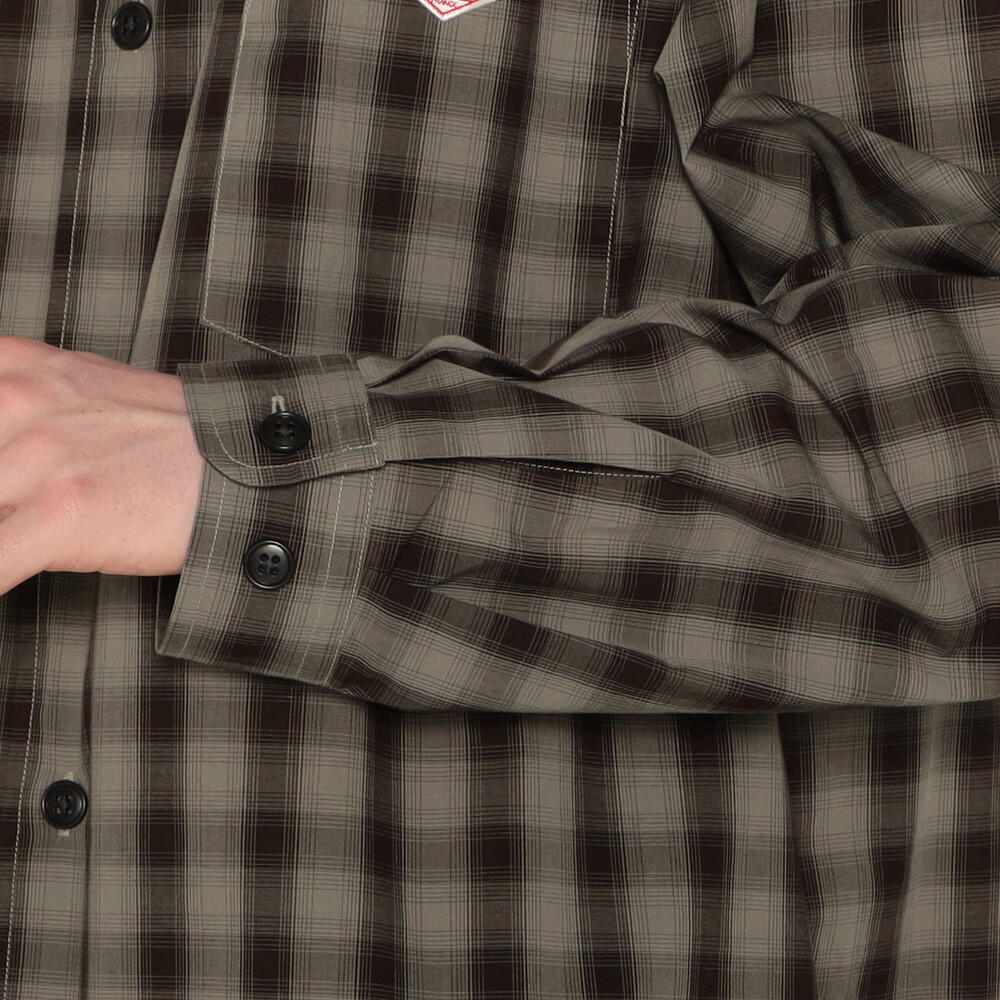 【33】DANTON ダントン ワークシャツ ワイドシャツ メンズ グレー 美品 MEN'S WORK SHIRT｜SHIRT｜DANTON(ダントン)｜DANTON OFFICIAL SITE