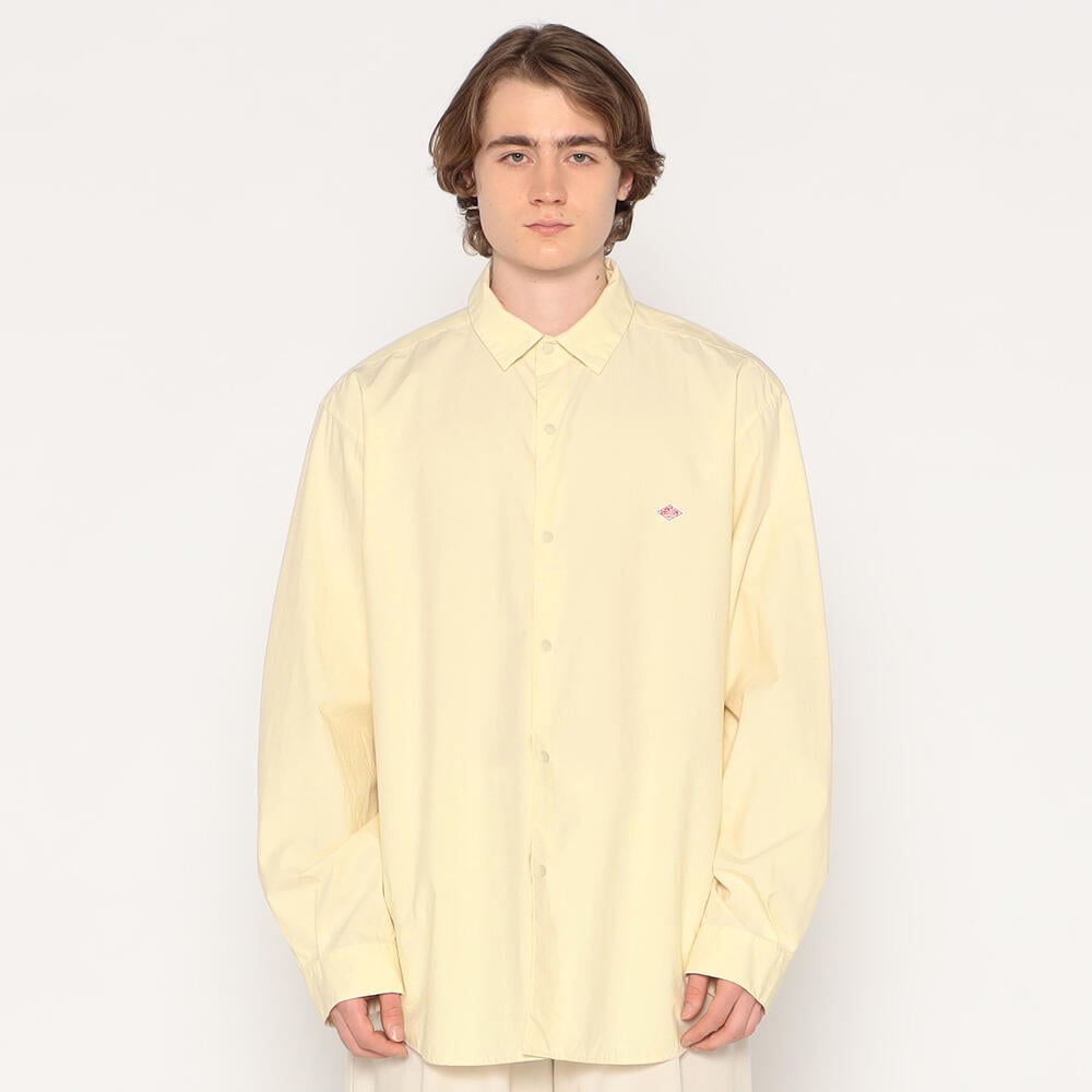 MEN'S COTTON TYPEWRITER WRINKLED SHIRT｜SHIRT｜DANTON