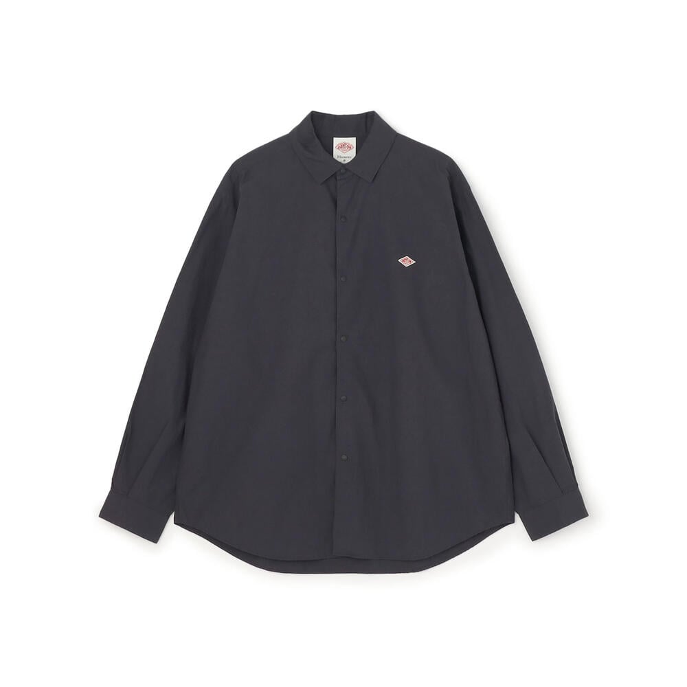 美品✨️今季大活躍のDANTON MEN'S COTTON TYPEWRITER WRINKLED SHIRT｜SHIRT｜DANTON