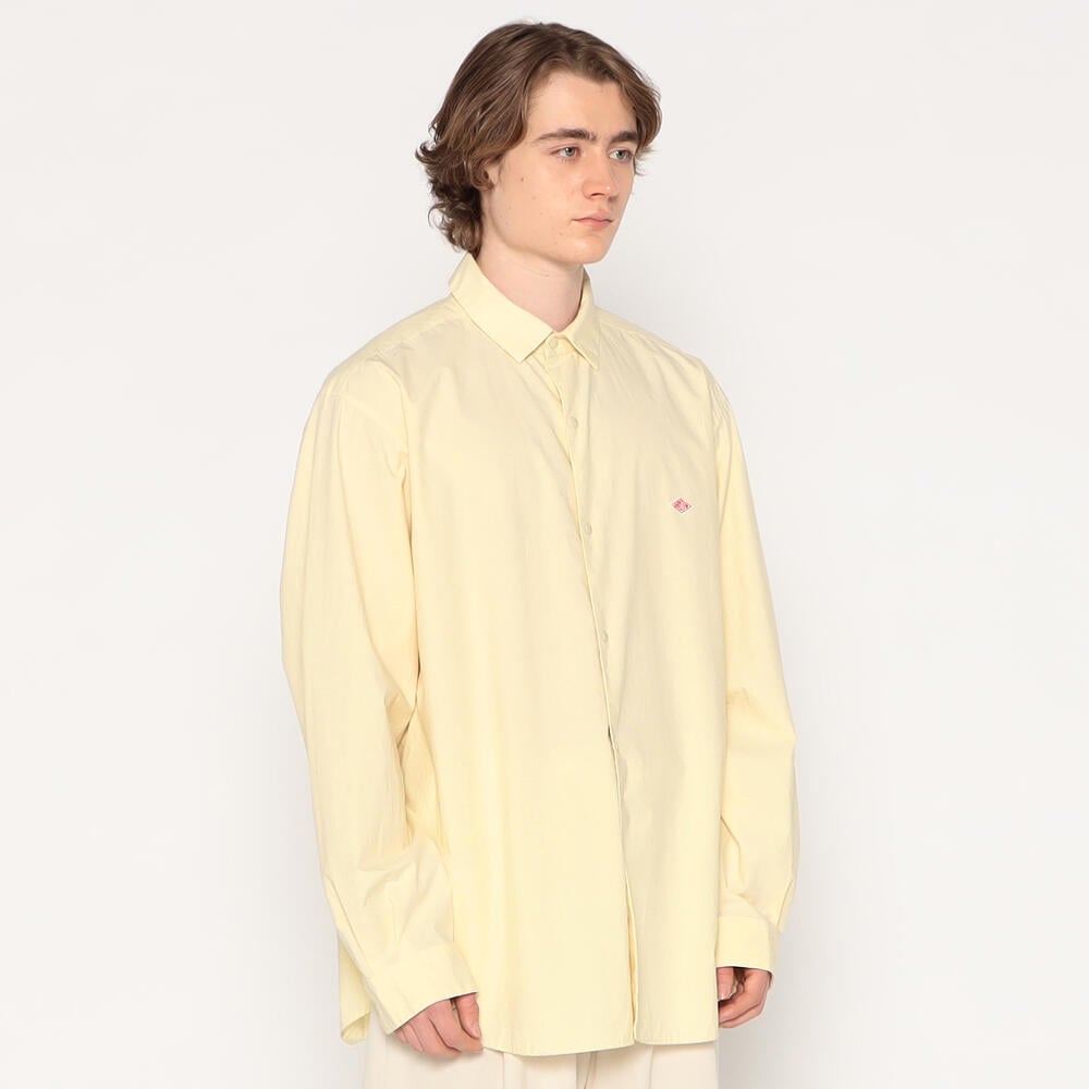 MEN'S COTTON TYPEWRITER WRINKLED SHIRT｜SHIRT｜DANTON