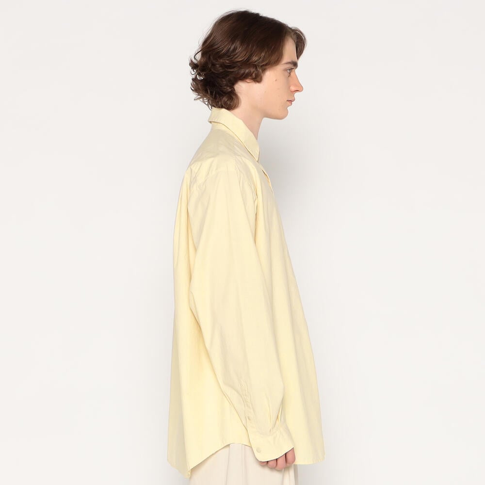 MEN'S COTTON TYPEWRITER WRINKLED SHIRT｜SHIRT｜DANTON