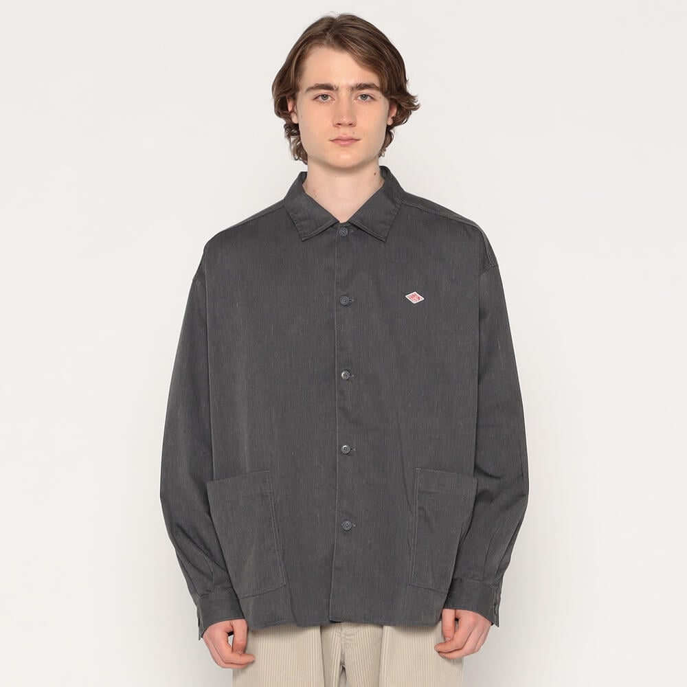 MEN'S T/C TWILL LONG SLEEVE SHIRT｜SHIRT｜DANTON(ダントン