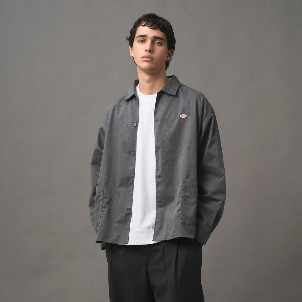 MEN'S T/C TWILL LONG SLEEVE SHIRT｜SHIRT｜DANTON(ダントン