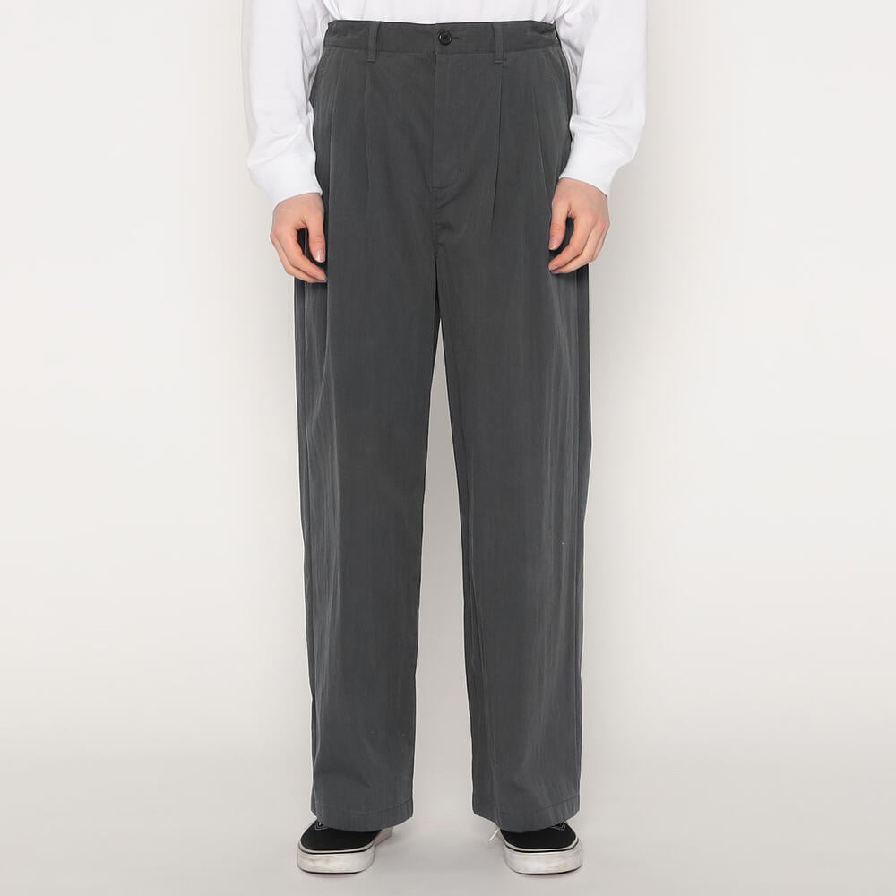 パンツ DOUBLE PLEATED TROUSERS Men's Double Pleated Wide Leg Pants – Crush on Retro
