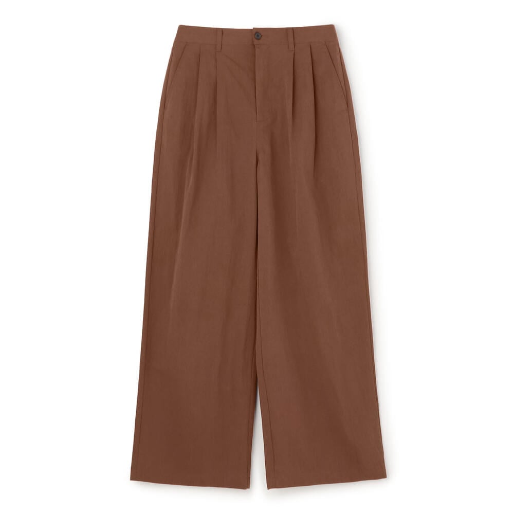 MEN'S C/N TWILL DOUBLE PLEATED EASY PANTS｜PANTS｜DANTON