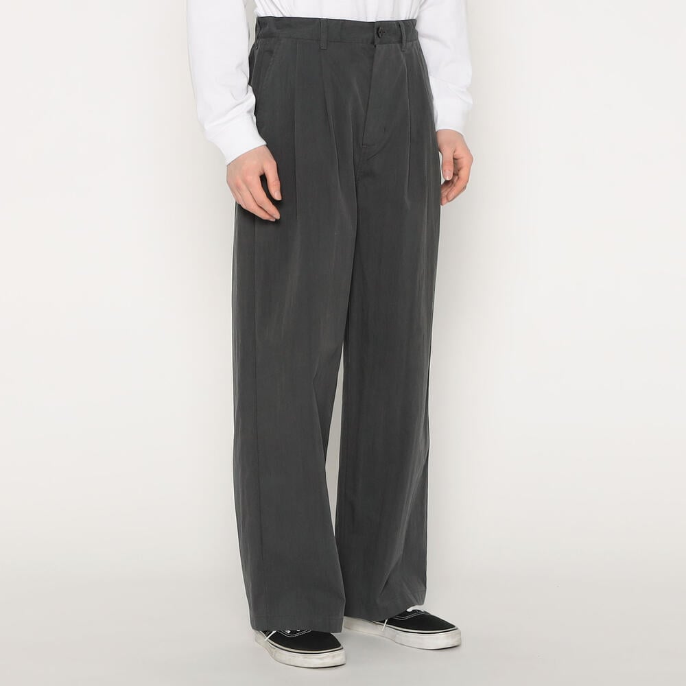 MEN'S C/N TWILL DOUBLE PLEATED EASY PANTS｜PANTS｜DANTON(ダントン