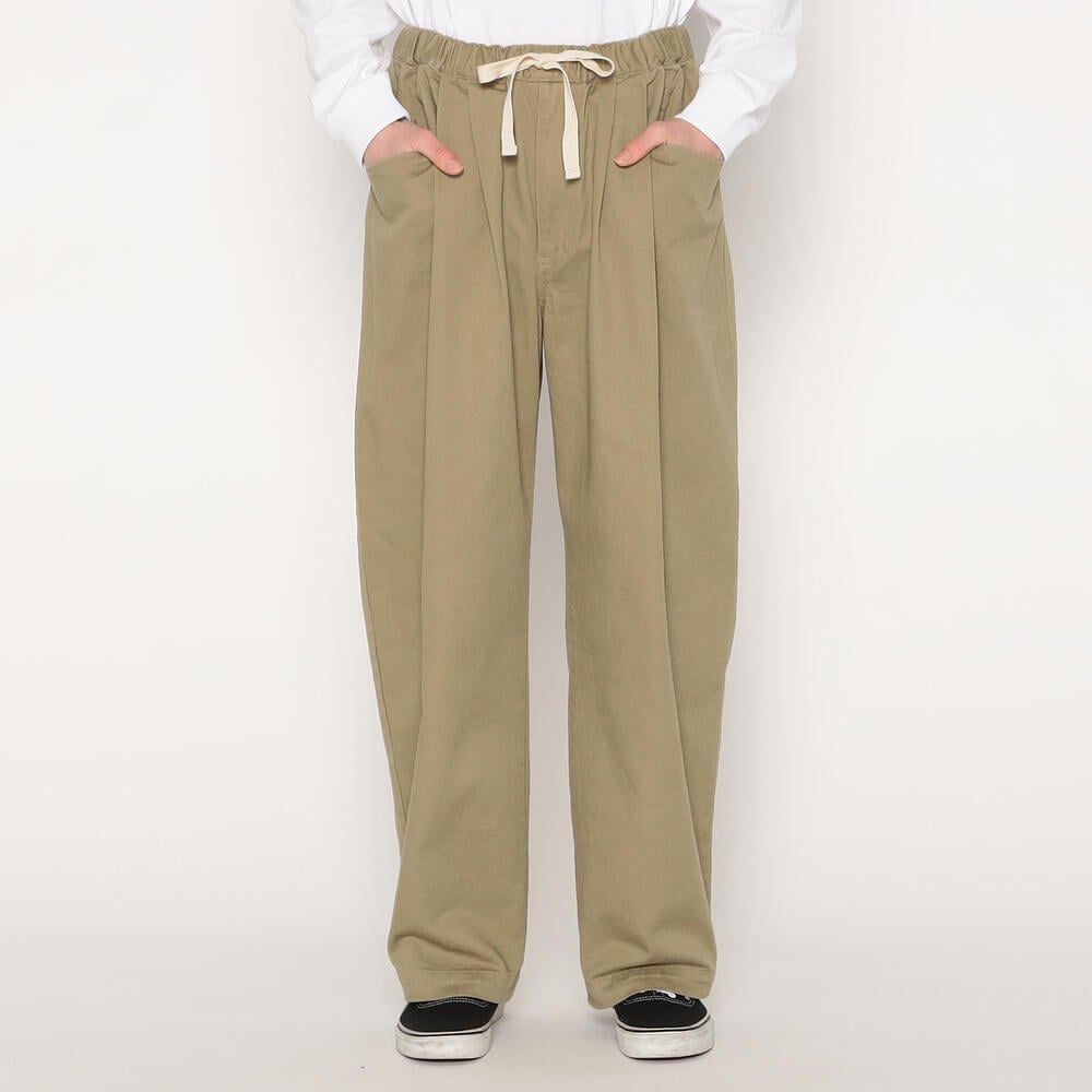 MEN'S HEAVY TWILL 2TUCK EASY PANTS｜PANTS｜DANTON(ダントン