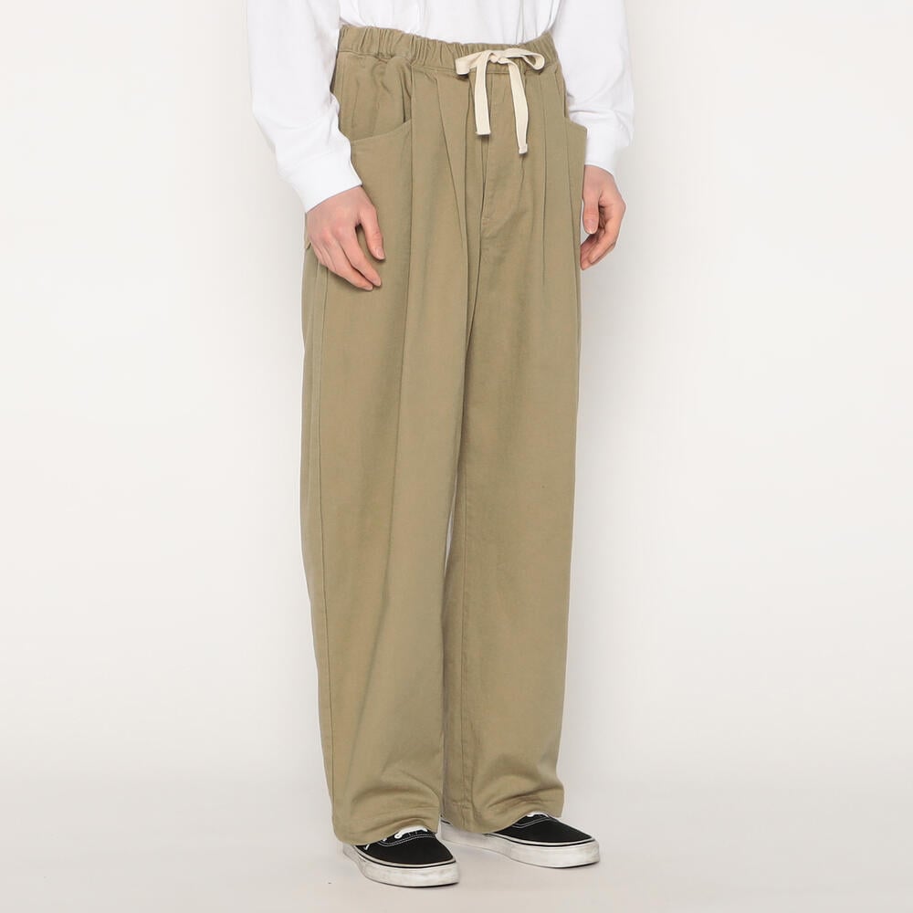 DANTON ダントン　パンツ　ベージュ MEN'S HEAVY TWILL 2TUCK EASY PANTS｜PANTS｜DANTON(ダントン