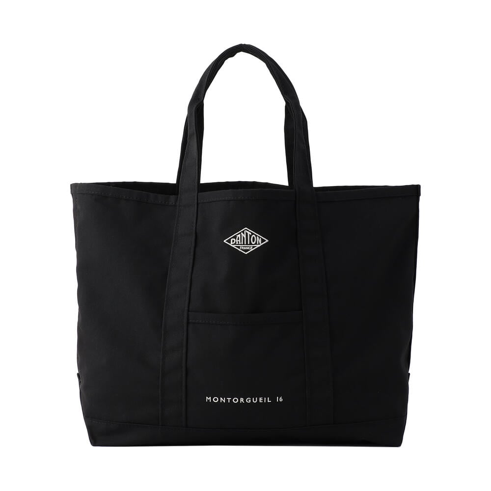 ダントン　DANTON MONTORGUEIL 16 ブラック トートバッグ CANVAS MARCHE BAG〈MONTORGUEIL〉｜TOTE BAG｜DANTON(ダントン