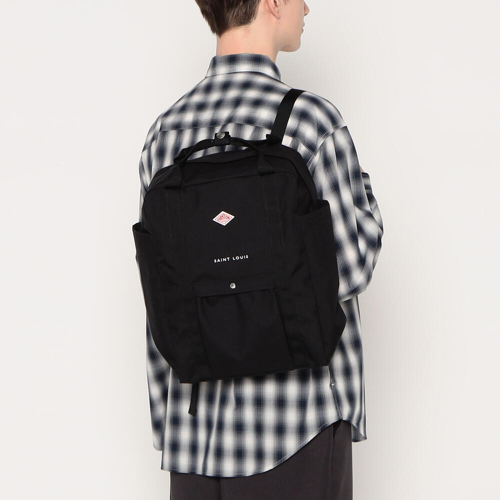 CORDURA CANVAS SQUARE RUCKSACK〈SAINT LOUIS〉｜BACKPACK