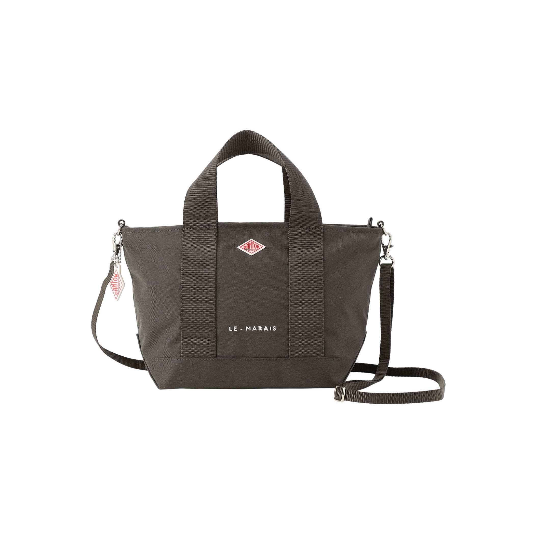 DANTON｜CORDURA CANVAS 2WAY TOTE BAG グレー DNB252U302-