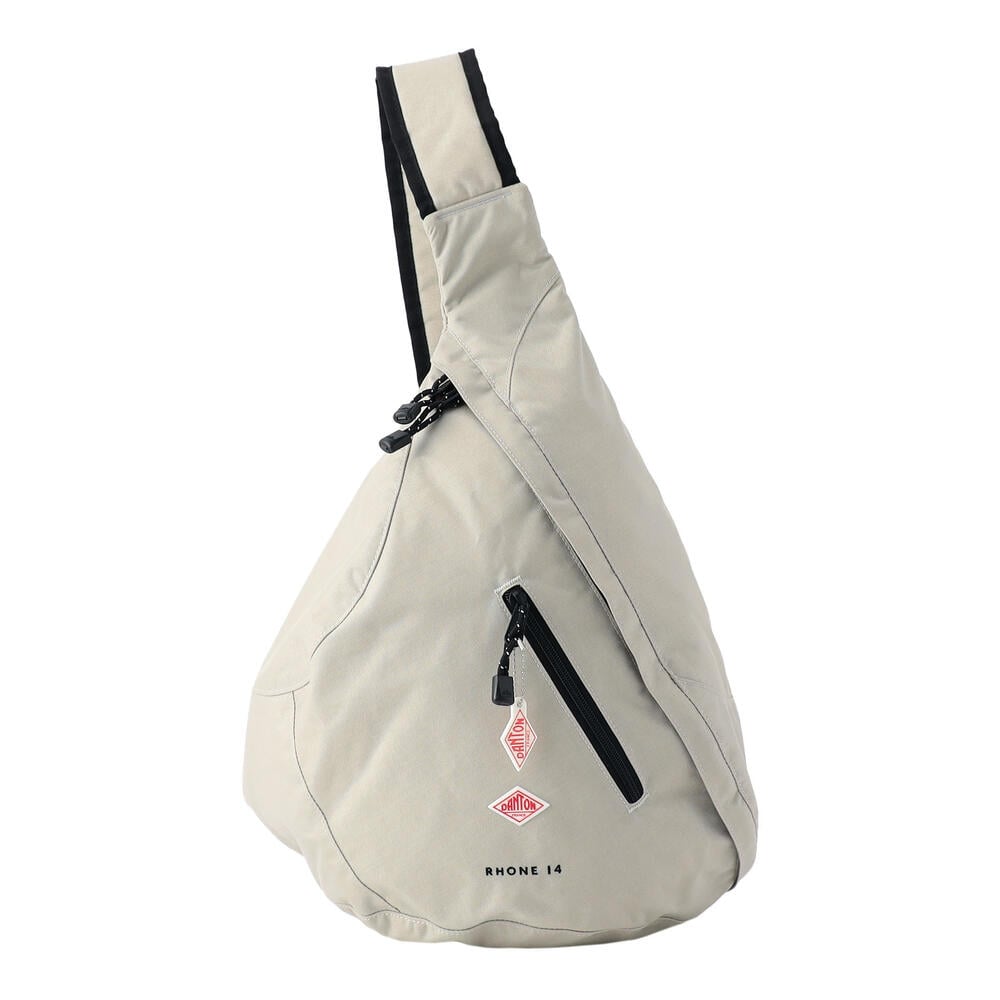 danton ボディバッグ RHONE14 ホワイト CORDURA CANVAS ONE SHOULDER BAG〈RHONE 14〉｜BACKPACK
