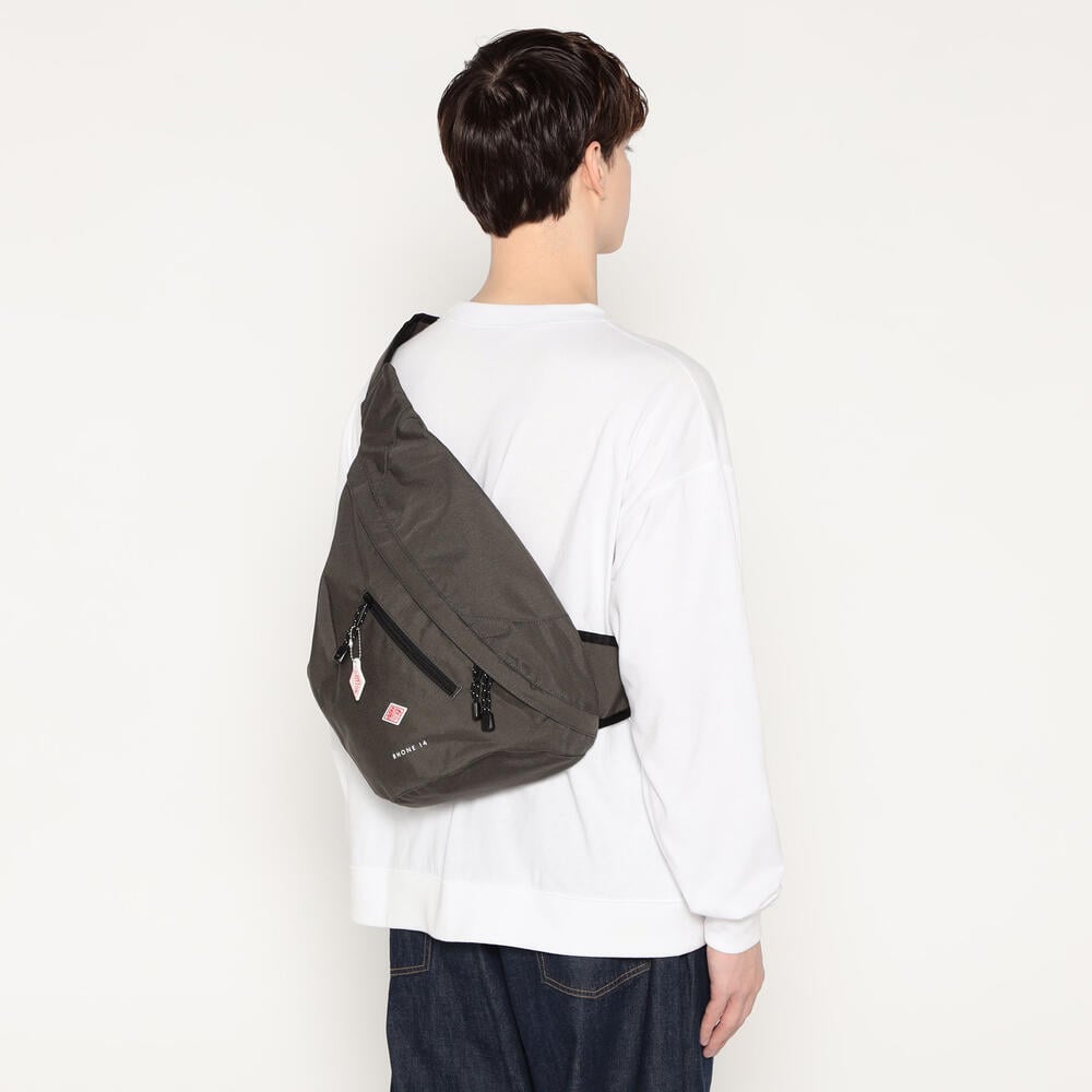 danton ボディバッグ RHONE14 ホワイト DANTON（ダントン）の「【DANTON/ダントン】RHONE 14（ローヌ14