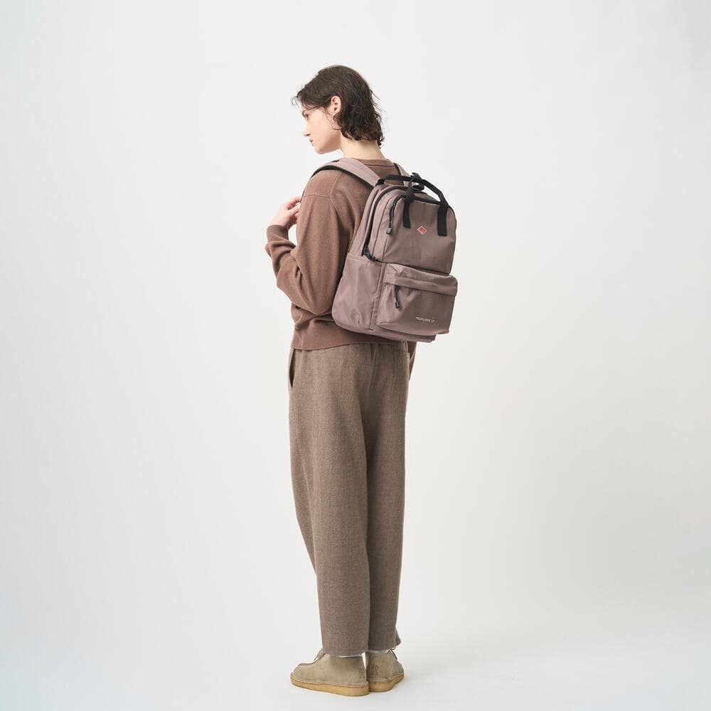 POLYESTER TWILL BACKPACK〈PEUPLIERS 17〉｜BACKPACK｜DANTON