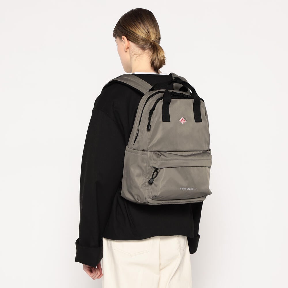 POLYESTER TWILL BACKPACK〈PEUPLIERS 17〉｜BACKPACK｜DANTON