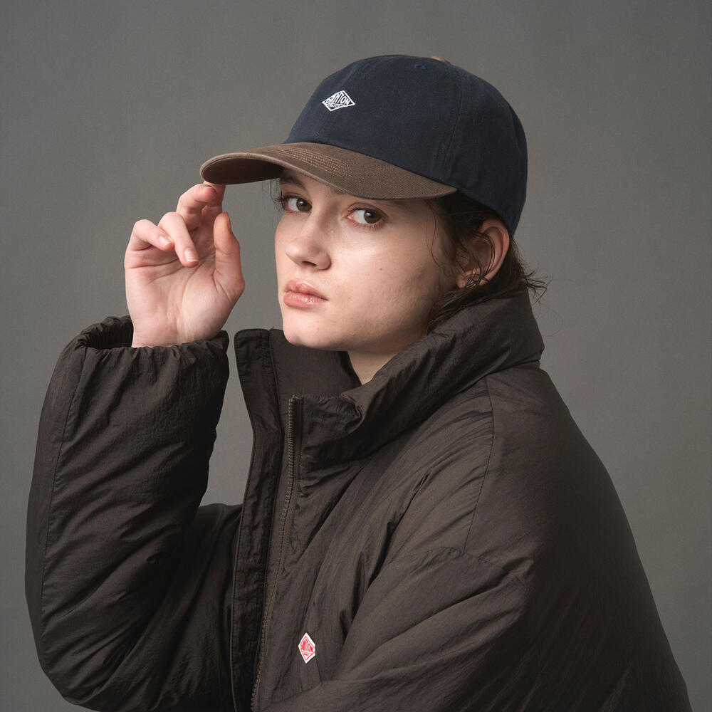 CHINO CLOTH 6PANEL CAP 2TONE｜HAT｜DANTON(ダントン)｜DANTON