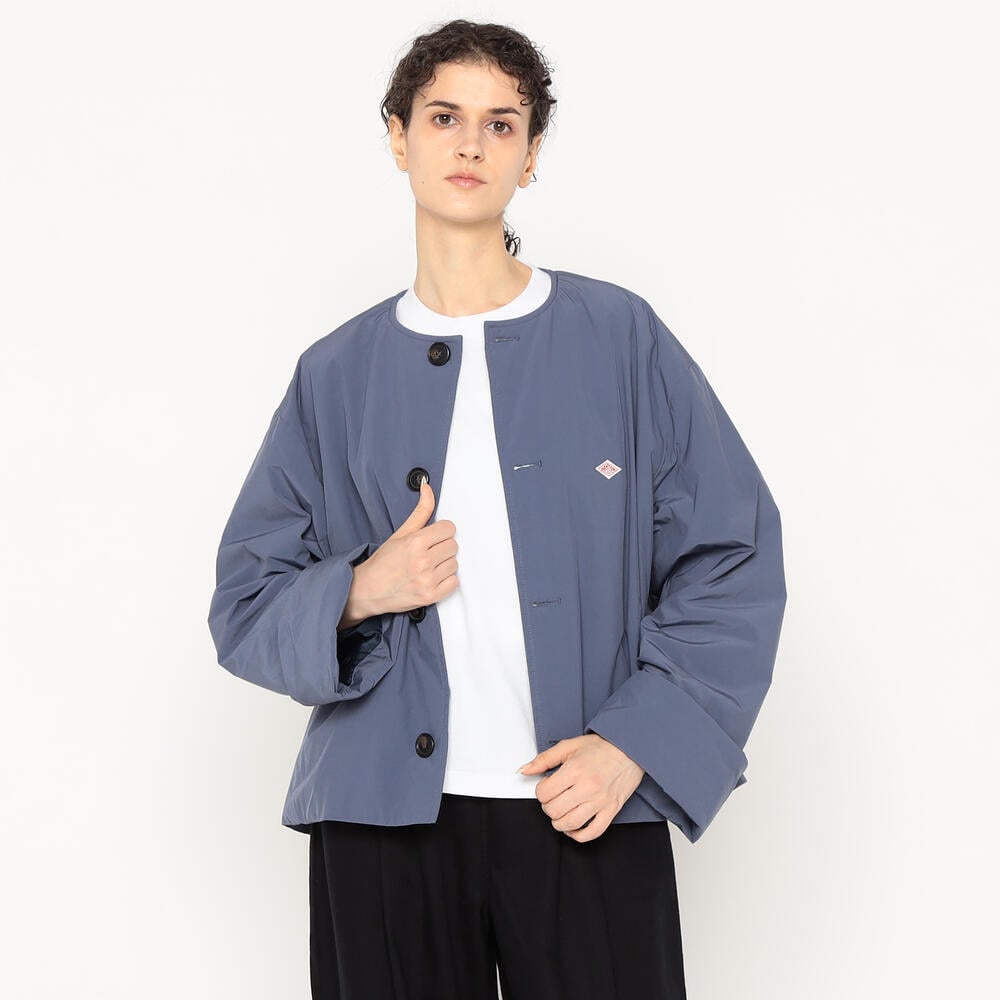 Women's Insulation Collarless Wide Jacket｜COAT｜DANTON(ダントン