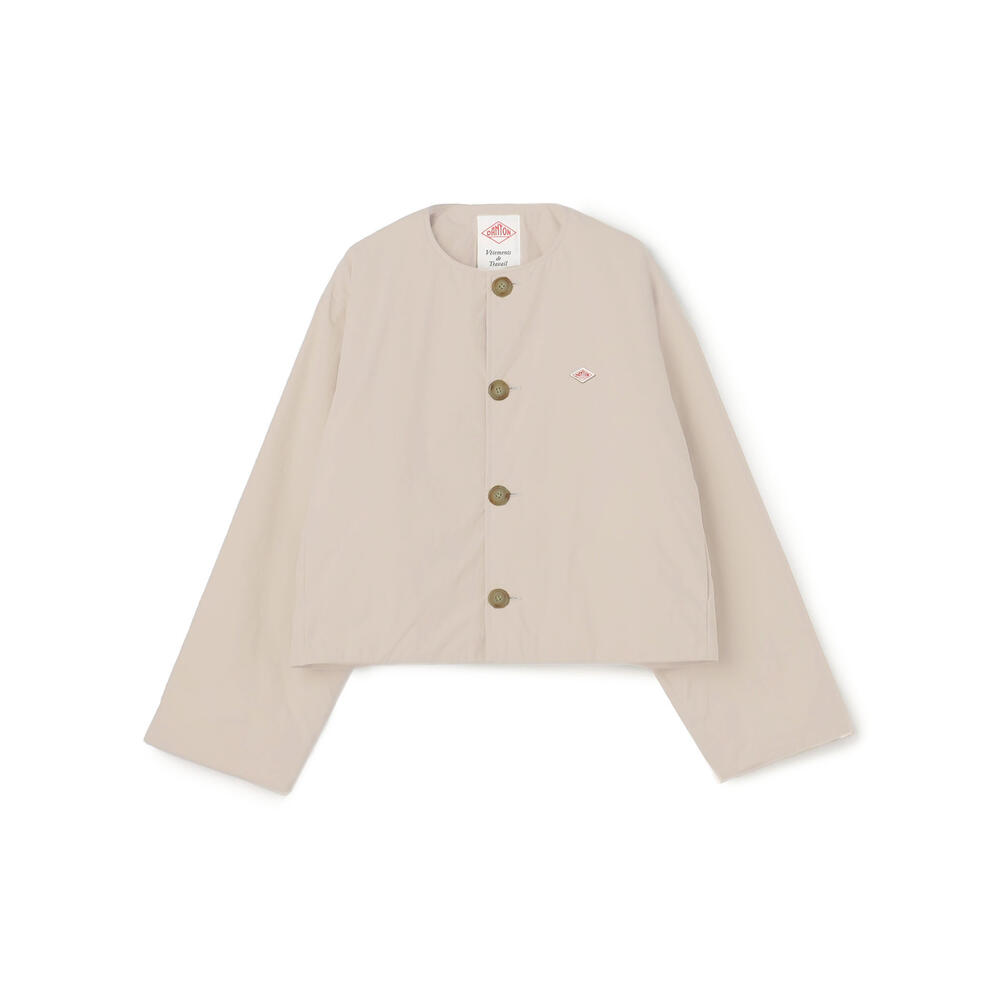 Women's Insulation Collarless Wide Jacket｜COAT｜DANTON(ダントン