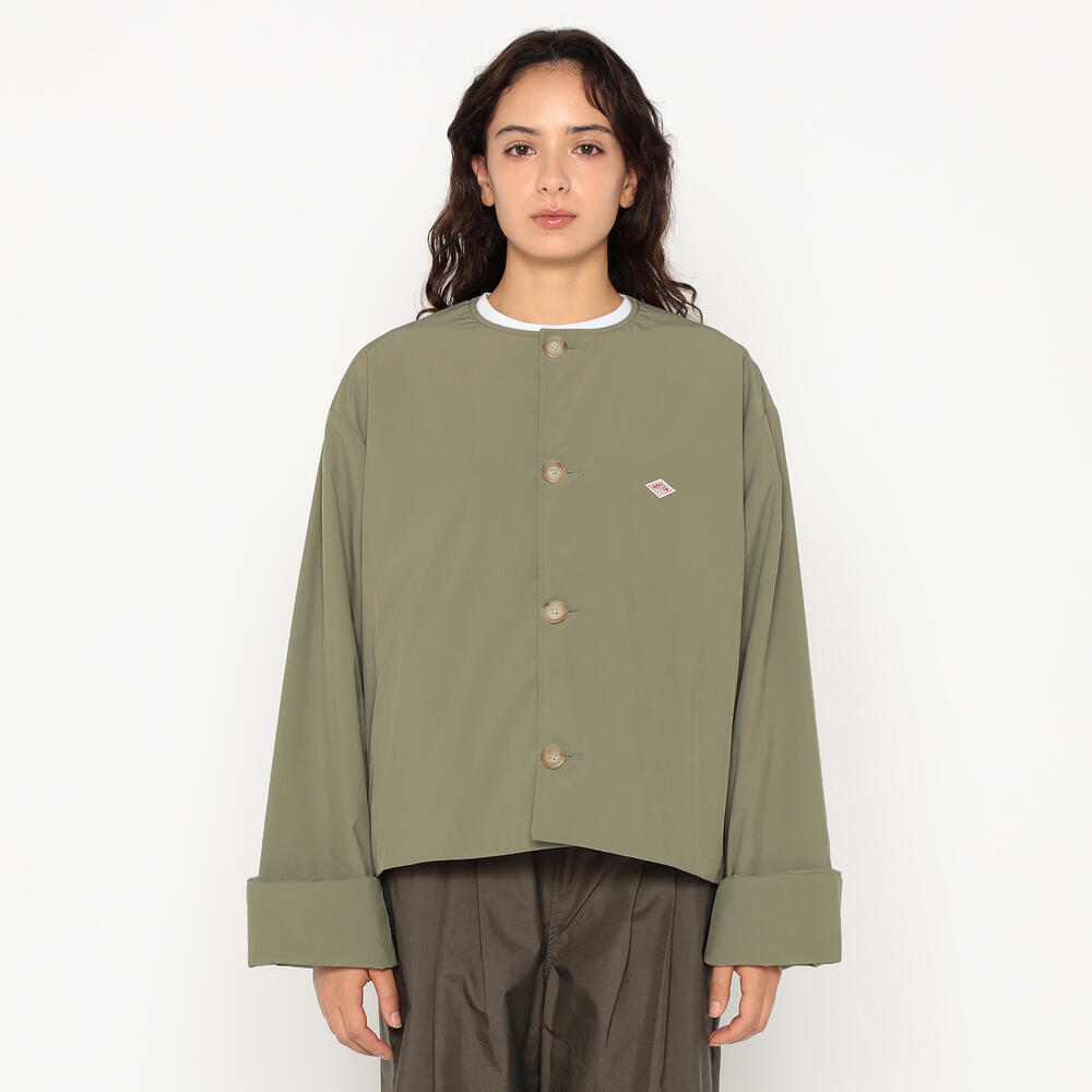 Women's Insulation Collarless Wide Jacket｜COAT｜DANTON(ダントン